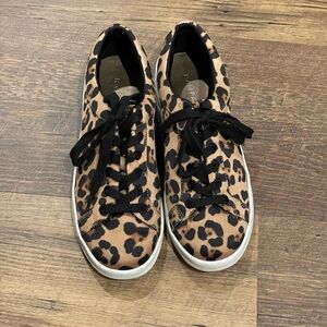 Rampage Animal‎ Print Sneakers Womens size 8 with Black Laces